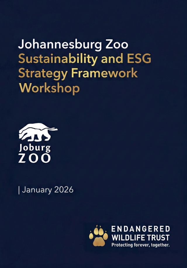 EWT Johannesburg Zoo Sustainability Strategy Framework